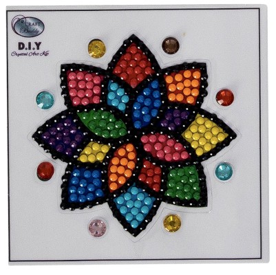 Crystal Art Sticker "Mandala" 9x9 cm