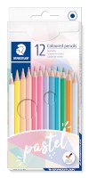 Farbstift  Buntstift 146C, 2,9 mm, 12 Pastellfarben:  Kartonetui mit 12 Farben