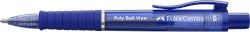 Kugelschreiber Poly Ball View, XB, admiral blue