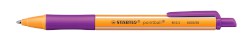 Kugelschreiber STABILO® pointball®, Druckmechanik, 0,5 mm, lila