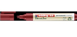 Permanentmarker 22 EcoLine, nachfüllbar, 1 - 5 mm, rot