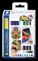 Lumocolor Folienschreiber mittel 10 Farben