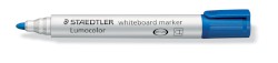 Lumocolor whiteboard Marker 351 blau, Strichstärke: ca. 2 mm, Ausführung: Rundspitze