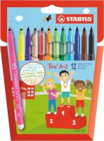 Filzstift STABILO® power, Kartonetui mit 12 Stiften