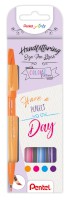 Brushpen Sign pen 4er Set "Have a perfect Day"