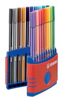 Premium-Filzstift STABILO® Pen 68 ColorParade, mit 20 Stiften
