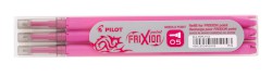 Tintenrollermine, Frixion 2264, BLS-FRP5-S3, 0,3 mm, pink, 3 St. im Etui