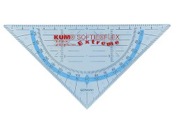 Geometrie-Dreieck ohne Griff KUM Softie Flex 160 mm