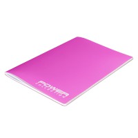 Notiz- und Schreibheft „Power-Collection“ pink, DIN A5, liniert, 40 Blatt