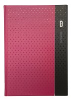 Notizbuch Diorama pink, DIN A5, liniert, Kladde mit: 80 Blatt