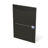 Oxford Black Briefblock schwarz, Format: DIN A4, Lineatur: kariert, Block mit: 50 Blatt