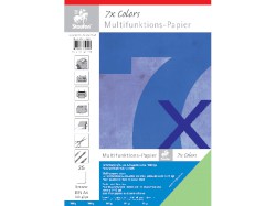 Multifunktionspapier 7X Colors, DIN A4,160 g/qm, limone, 25 Blatt