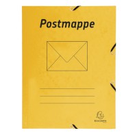 Postmappe colorspan gelb; für: DIN A4
