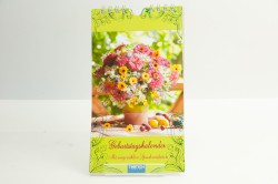 Geburtstagskalender Blumen mit Spruchweisheiten 11x20 cm