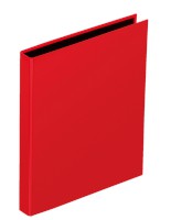 Ringbuch A5 Basic rot mit 2-Bügel-Mechanik und Niederhalter