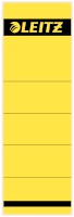 Rückenschild selbstklebend, Papier, kurz, breit, 10 Stück, gelb