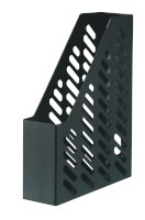 Stehsammler KLASSIK, DIN A4/C4, mit Sicht- und Griffloch, schwarz