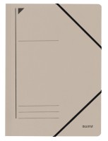 Eckspanner, A4, Füllhöhe 300 Blatt, Pendarec-Karton, grau