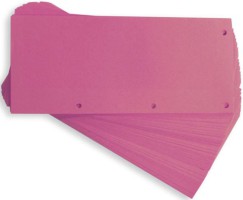 Trennstreifen DUO pink, Papier: 160 g/qm