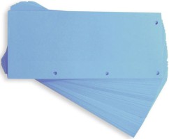 Trennstreifen DUO blau, Papier: 160 g/qm