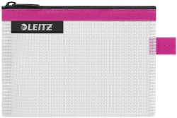 Traveller Zip-Beutel WOW, S, A6, wasserabweisend, pink