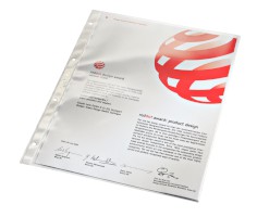 Prospekthülle Super Premium, A4, dokumentenecht, transparent