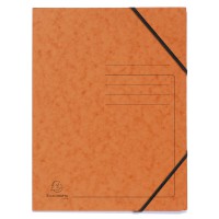 Eckspanner Colorspan-Karton, A4 orange, für: DIN A4