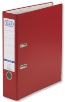 ELBA Ordner smart, PP/Papier, DIN A4, 285 x 318 mm, 80 mm, rot
