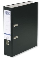 ELBA Ordner smart, PP/Papier, DIN A4, 285 x 318 mm, 80 mm, schwarz