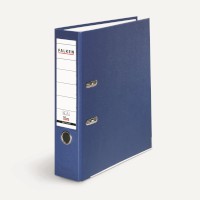 Falken Ordner S80 PP-Color, Kunststoff mit genarbter PP-Folie, DIN A4, 80 mm, dunkelblau