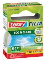 tesafilm®  Eco & Clear, unsichtbar, Bandgröße (L x B): 10 m x 15 mm