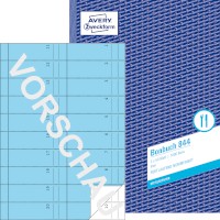 Formularbuch, DIN A4, Beschreibung: Bonbuch blau, 1 - 1000 Bons fortlaufend
