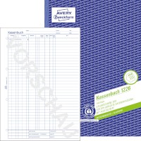 RecyclingKassenbuch, A4, Recycling, EDV-gerecht, mit Blaupapier, 100 Blatt