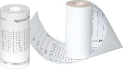 Thermopapier ECONOMY für Tachographen 3 Rollen, 8 m x 57 mm, 10 mm