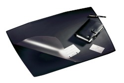 Schreibunterlage ARTWORK, PVC, 650 x 520 mm, schwarz