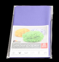 Seidenpapier Original, 50 cm x 70 cm, violett, SB-Poly-Pack mit 5 Bogen