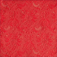 Serviette "Elegance" red 33 x 33 cm 15er Packung