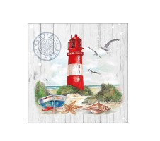 Serviette "Lighthouse" 33 x 33 cm 20er Packung