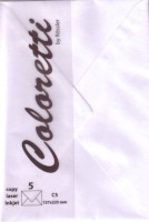 Coloretti Briefumschlag C5 Weiß im 5er Pack