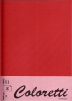Coloretti Blatt A4 160g Rosso im 10er Pack