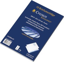 Briefumschläge Cygnus Excellence C4, weiß, Papier: 120 g/qm, Klebung: haftklebend, mit Fenster