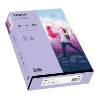 Multifunktionspapier tecno® colors violett, Papier: 80 g/qm, DIN A4;