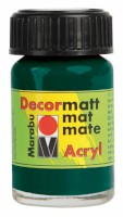 Decormatt Acryl 15 ml im Glas tannengrün