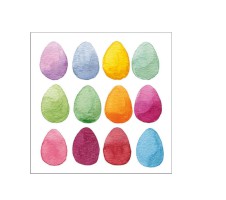 Serviette Ostern"Easter Eggs" 33 x 33 cm 20er Packung