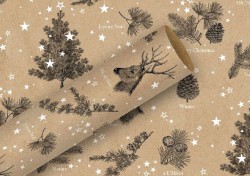 Geschenkpapier-Rolle Tiny Trees