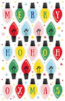 Sticker Weihnachten "Lichterkette"