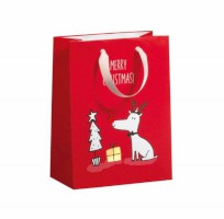 Geschenktragetasche Midi Reindeer Christmas