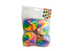 Rotorspiralen "Regenbogen" 4 Stück aus Folie